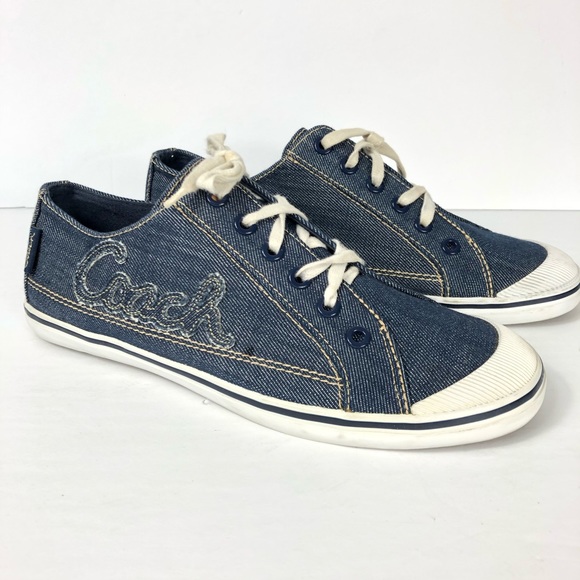 coach keeley denim sneaker